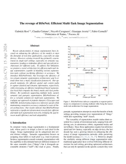 The revenge of BiSeNet: Efficient Multi-Task Image Segmentation