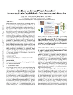 Do LLMs Understand Visual Anomalies? Uncovering LLM's Capabilities in Zero-shot Anomaly Detection