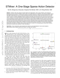 STMixer: A One-Stage Sparse Action Detector