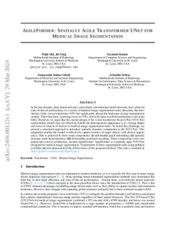 AgileFormer: Spatially Agile Transformer UNet for Medical Image
  Segmentation