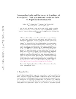 Harmonizing Light and Darkness: A Symphony of Prior-guided Data
  Synthesis and Adaptive Focus for Nighttime Flare Removal