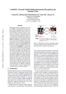 UniMEEC: Towards Unified Multimodal Emotion Recognition and Emotion
  Cause