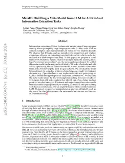MetaIE: Distilling a Meta Model from LLM for All Kinds of Information
  Extraction Tasks