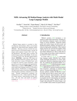 M3D: Advancing 3D Medical Image Analysis with Multi-Modal Large Language
  Models