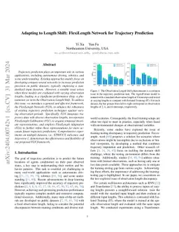 Adapting to Length Shift: FlexiLength Network for Trajectory Prediction