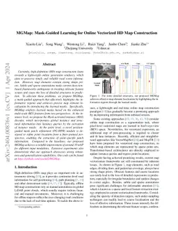 MGMap: Mask-Guided Learning for Online Vectorized HD Map Construction