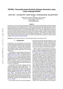 PSYDIAL: Personality-based Synthetic Dialogue Generation using Large
  Language Models