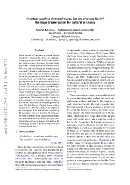 An image speaks a thousand words, but can everyone listen? On image
  transcreation for cultural relevance