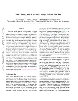 BiPer: Binary Neural Networks using a Periodic Function