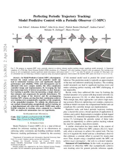 Perfecting Periodic Trajectory Tracking: Model Predictive Control with a
  Periodic Observer ($Π$-MPC)