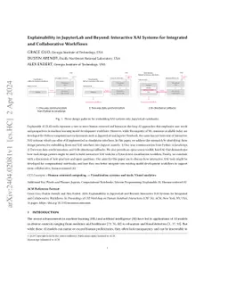 Explainability in JupyterLab and Beyond: Interactive XAI Systems for
  Integrated and Collaborative Workflows