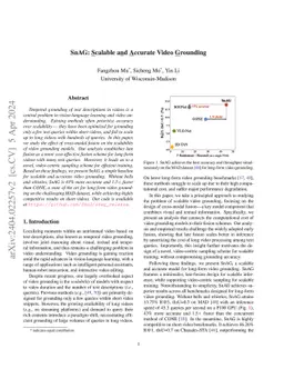 SnAG: Scalable and Accurate Video Grounding