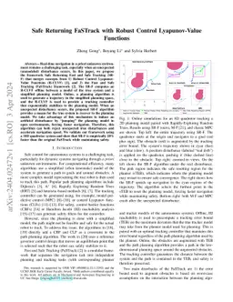 Safe Returning FaSTrack with Robust Control Lyapunov-Value Functions
