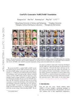 GenN2N: Generative NeRF2NeRF Translation