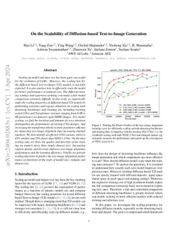 On the Scalability of Diffusion-based Text-to-Image Generation