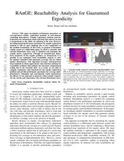RAnGE: Reachability Analysis for Guaranteed Ergodicity