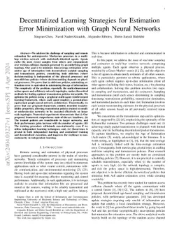 Transferable Graphical MARL for Real-Time Estimation in Dynamic Wireless Networks