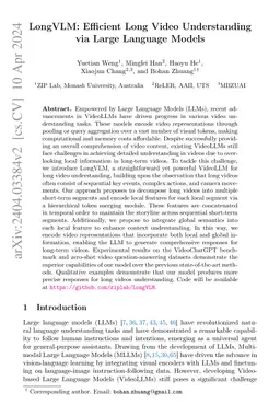 LongVLM: Efficient Long Video Understanding via Large Language Models