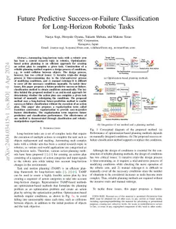 Future Predictive Success-or-Failure Classification for Long-Horizon
  Robotic Tasks