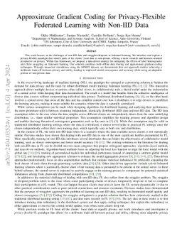 Approximate Gradient Coding for Privacy-Flexible Federated Learning with
  Non-IID Data