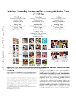 Infusion: Preventing Customized Text-to-Image Diffusion from Overfitting