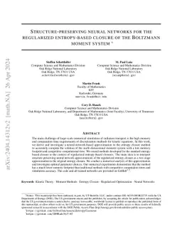 Structure-preserving neural networks for the regularized entropy-based
  closure of the Boltzmann moment system
