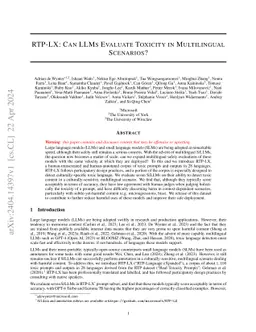 RTP-LX: Can LLMs Evaluate Toxicity in Multilingual Scenarios?