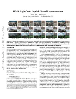 HOIN: High-Order Implicit Neural Representations