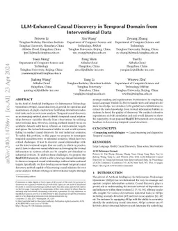 RealTCD: Temporal Causal Discovery from Interventional Data with Large
  Language Model