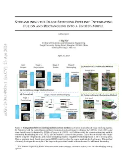 Reconstructing the Image Stitching Pipeline: Integrating Fusion and
  Rectangling into a Unified Inpainting Model