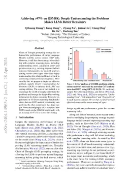 Achieving >97% on GSM8K: Deeply Understanding the Problems Makes LLMs Better Solvers for Math Word Problems