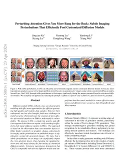Perturbing Attention Gives You More Bang for the Buck: Subtle Imaging
  Perturbations That Efficiently Fool Customized Diffusion Models