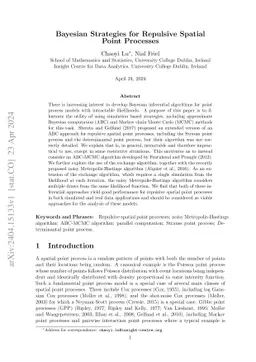 Bayesian Strategies for Repulsive Spatial Point Processes