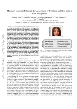 Massively Annotated Datasets for Assessment of Synthetic and Real Data
  in Face Recognition