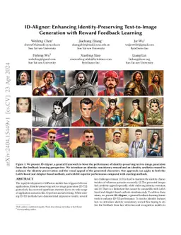 ID-Aligner: Enhancing Identity-Preserving Text-to-Image Generation with
  Reward Feedback Learning