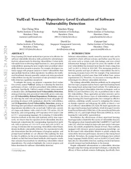 VulEval: Towards Repository-Level Evaluation of Software Vulnerability
  Detection