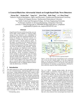 A General Black-box Adversarial Attack on Graph-based Fake News
  Detectors