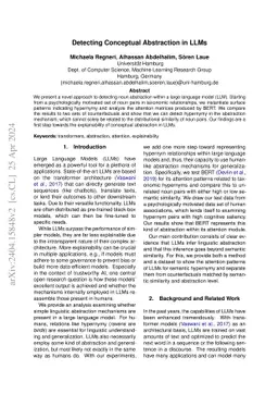 Detecting Conceptual Abstraction in LLMs