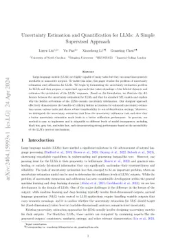 Uncertainty Estimation and Quantification for LLMs: A Simple Supervised
  Approach