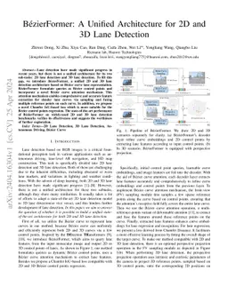 BezierFormer: A Unified Architecture for 2D and 3D Lane Detection