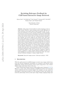 Revisiting Relevance Feedback for CLIP-based Interactive Image Retrieval