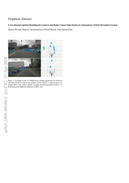 Cross-Domain Spatial Matching for Camera and Radar Sensor Data Fusion in
  Autonomous Vehicle Perception System