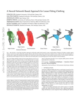 A Neural-Network-Based Approach for Loose-Fitting Clothing