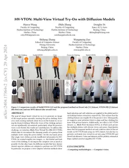 MV-VTON: Multi-View Virtual Try-On with Diffusion Models