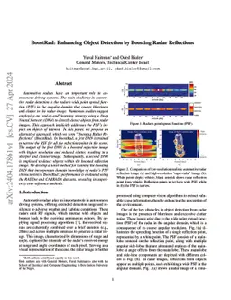BoostRad: Enhancing Object Detection by Boosting Radar Reflections