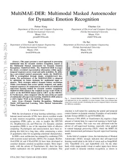 MultiMAE-DER: Multimodal Masked Autoencoder for Dynamic Emotion
  Recognition