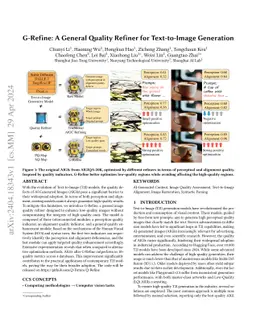 G-Refine: A General Quality Refiner for Text-to-Image Generation