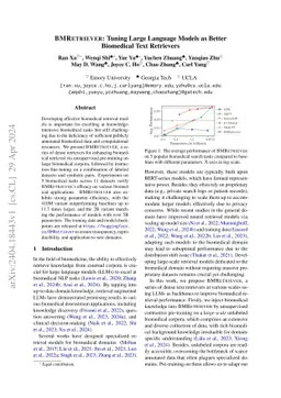 BMRetriever: Tuning Large Language Models as Better Biomedical Text
  Retrievers