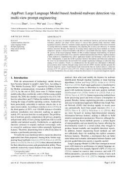 AppPoet: Large Language Model based Android malware detection via
  multi-view prompt engineering