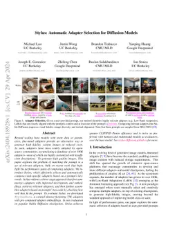 Stylus: Automatic Adapter Selection for Diffusion Models